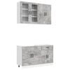 vidaXL &Mu;&omicron;&nu;ά&delta;&alpha; &kappa;&omicron;&upsilon;&zeta;ί&nu;&alpha;&sigmaf; LUCCA 4 pcs &Gamma;&kappa;&rho;&iota; &Sigma;&kappa;&upsilon;&rho;&omicron;&delta;έ&mu;&alpha;&tau;&omicron;&sigmaf;