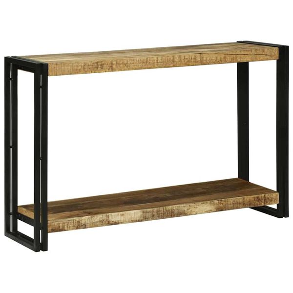 vidaXL Τραπέζι κονσόλας 120 x 33 x 75 εκ Μασίφ ακατέργαστο ξύλο μάνγκο