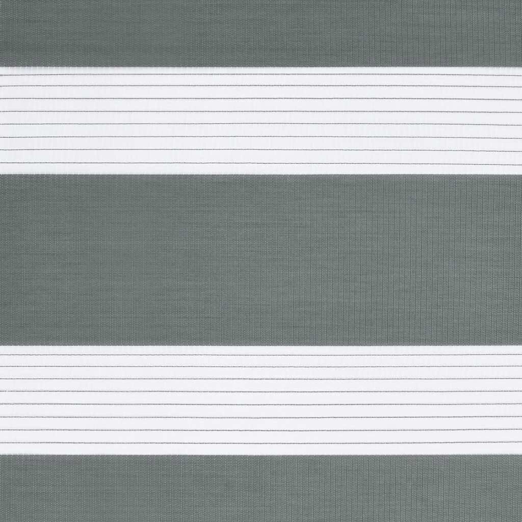 vidaXL Zebra Blind Σκούρο γκρι 40x100 cm Πλάτος υφάσματος 35,9 cm