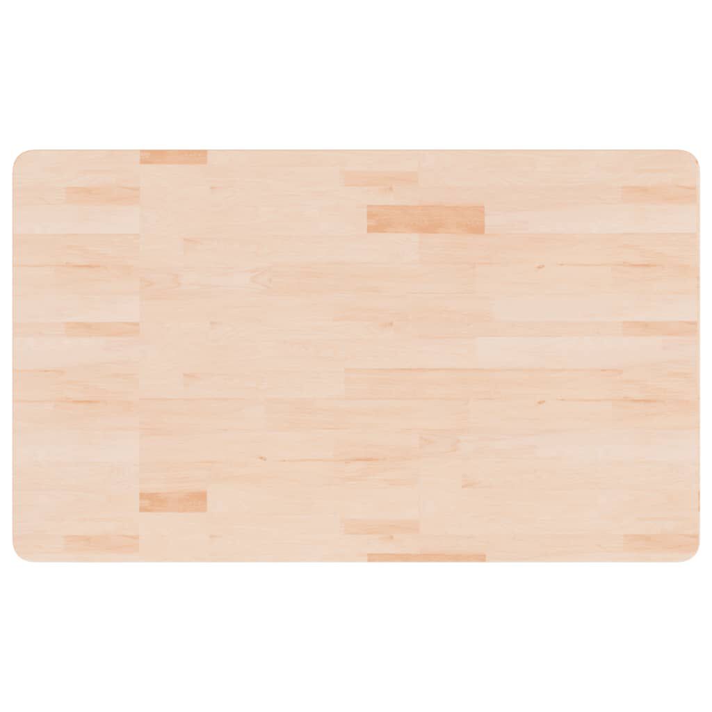 vidaXL Πάγκος Εργασίας Ορθογώνιος 100x60x81,5 εκ. από Μασίφ Ξύλο Δρυός