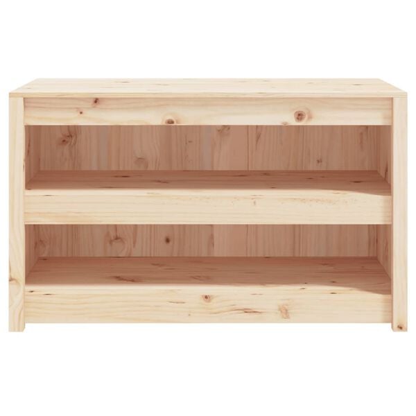 vidaXL Ντουλάπι Κουζίνας Εξ. Χώρου 106x55x64εκ Μασίφ Ξύλο Πεύκου