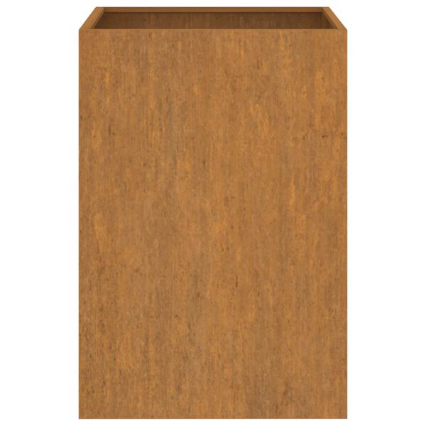 vidaXL Ζαρντινιέρα 52x48x75 εκ. Ατσάλι Σκληρυθέν στον Αέρα