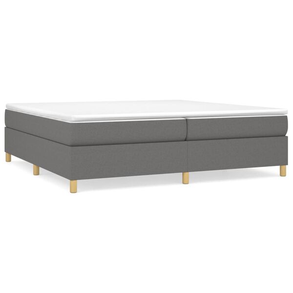 vidaXL &Kappa;&rho;&epsilon;&beta;ά&tau;&iota; Boxspring &mu;&epsilon; &Sigma;&tau;&rho;ώ&mu;&alpha; &Sigma;&kappa;&omicron;ύ&rho;&omicron; &Gamma;&kappa;&rho;&iota; 200x200 &epsilon;&kappa;. &Upsilon;&phi;&alpha;&sigma;&mu;ά&tau;&iota;&nu;&omicron;