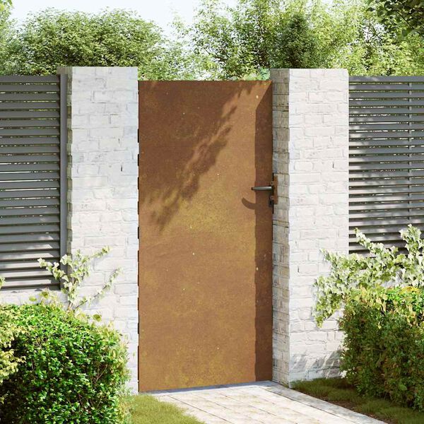 vidaXL &Pi;ό&rho;&tau;&alpha; &Kappa;ή&pi;&omicron;&upsilon; 85x175 &epsilon;&kappa;. &alpha;&pi;ό &Alpha;&tau;&sigma;ά&lambda;&iota; Corten
