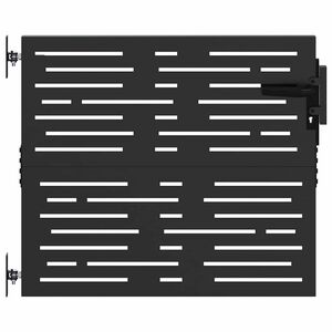 vidaXL &Pi;ύ&lambda;&eta; &Kappa;ή&pi;&omicron;&upsilon; &Mu;&alpha;ύ&rho;&omicron; 85 x 100 cm &Alpha;&tau;&sigma;ά&lambda;&iota; &mu;&epsilon; &Epsilon;&pi;&iota;&kappa;ά&lambda;&upsilon;&psi;&eta; &Pi;&omicron;ύ&delta;&rho;&alpha;&sigmaf;