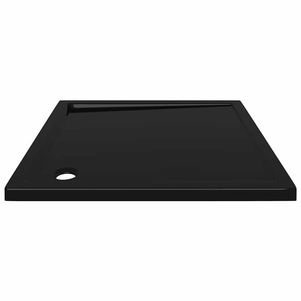 vidaXL Βάση Ντουζιέρας Τετράγωνη Μαύρη 80 x 80 εκ. από ABS