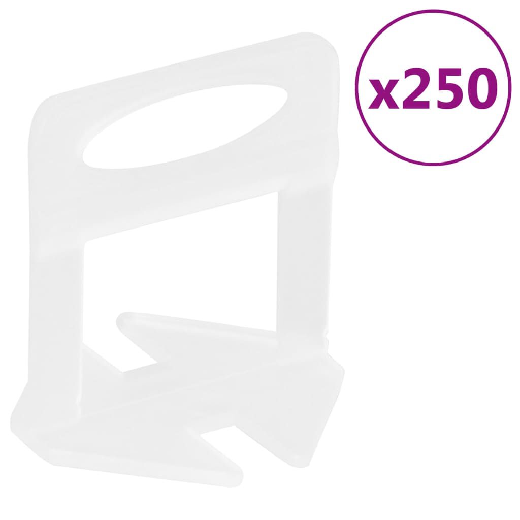 vidaXL Σύστημα Ευθυγράμμισης Πλακιδίων 250 Κλιπ 1,5 χιλ.