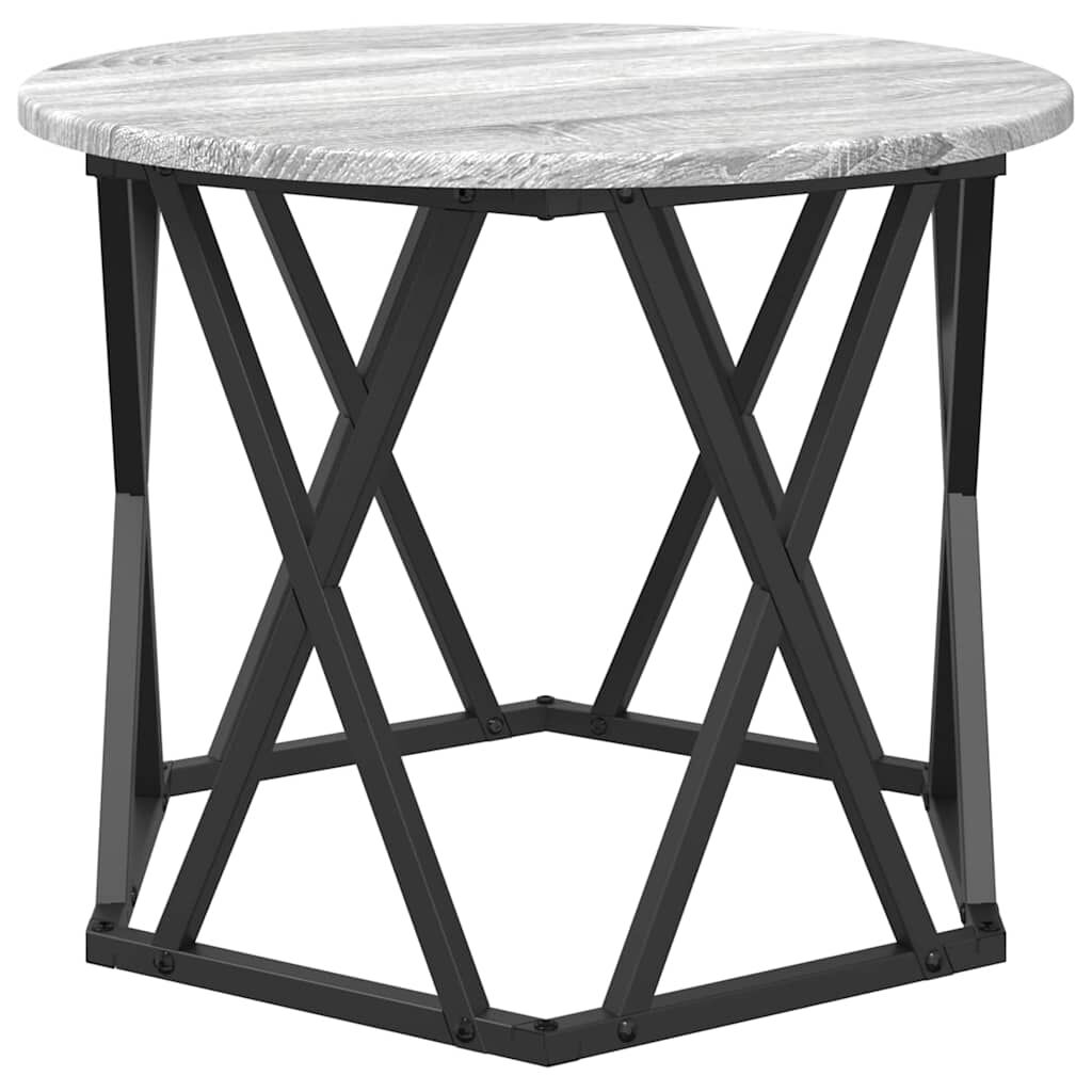 vidaXL Κομοδίνο Μονάδας 3 pcs Γκρι sonoma 53 x 53 x 40 cm