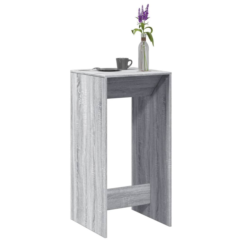 vidaXL Τραπέζι Κονσόλα Γκρι Sonoma 51x50x103,5 εκ. από Επεξεργ. Ξύλο