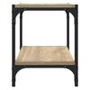vidaXL Έπιπλο Τηλεόρασης Sonoma Δρυς 40x33x41 εκ. Επεξ. Ξύλο & Ατσάλι