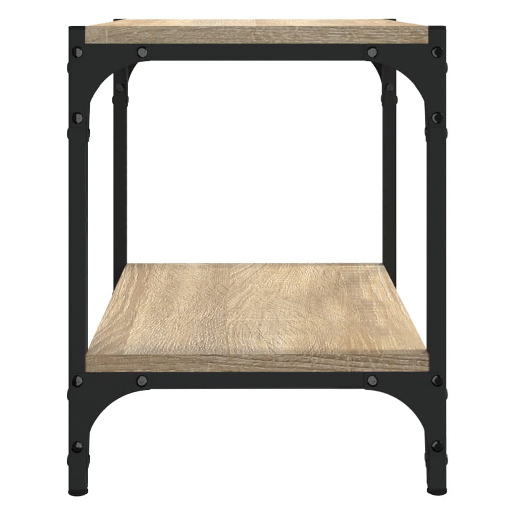 vidaXL Έπιπλο Τηλεόρασης Sonoma Δρυς 40x33x41 εκ. Επεξ. Ξύλο & Ατσάλι