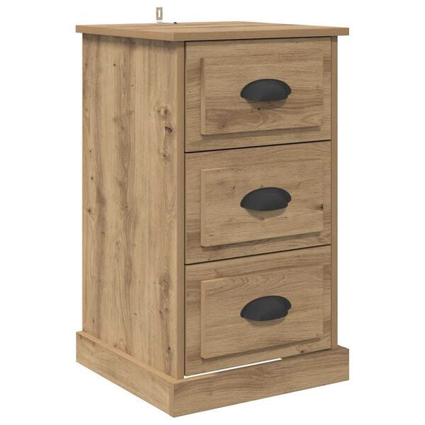 vidaXL &Kappa;&omicron;&mu;&omicron;&delta;ί&nu;&omicron; Artisan Oak 39 x 39 x 67,5 &epsilon;&kappa;. &Epsilon;&pi;&epsilon;&xi;&epsilon;&rho;&gamma;&alpha;&sigma;&mu;έ&nu;&omicron; &xi;ύ&lambda;&omicron;