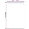 vidaXL Κουρτίνες με κουρτίνες 2 pcs Σκούρο Ροζ 140 x 175 cm Βελούδο