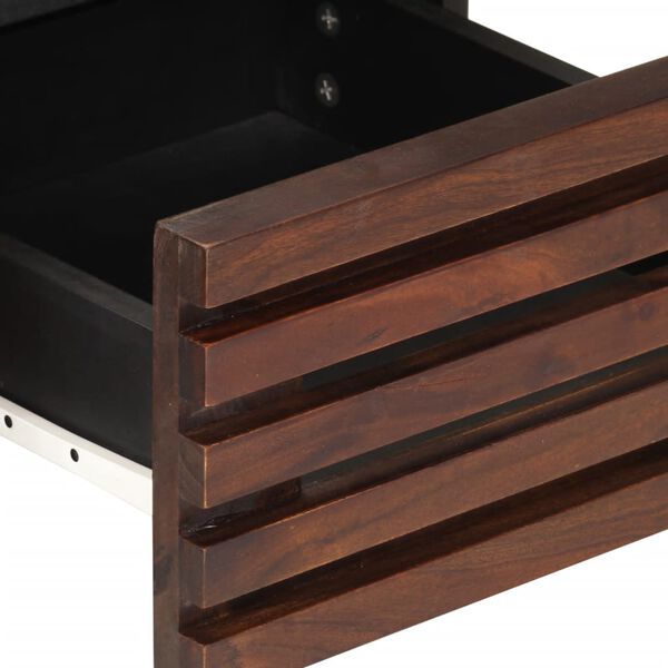 vidaXL Έπιπλο Τηλεόρασης Καφέ 70x34x46 εκ. Μασίφ Ξύλο Μάνγκο