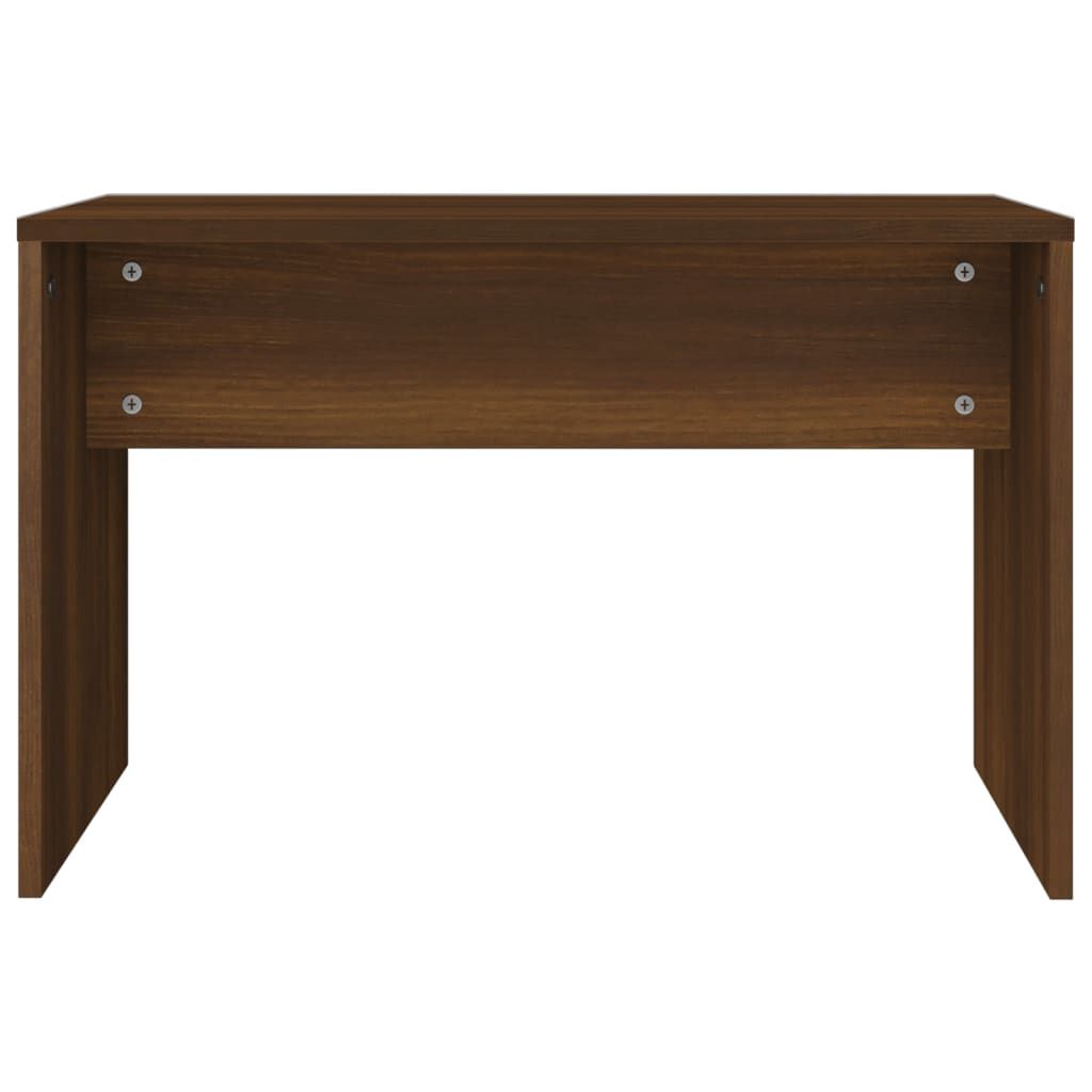 vidaXL Μπουντουάρ Σετ Καφέ Δρυς 74,5 x 40 x 141 εκ.