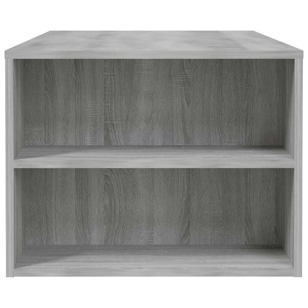 vidaXL Τραπεζάκι Σαλονιού Γκρι Sonoma 102x55x42 εκ. Επεξεργασμένο Ξύλο