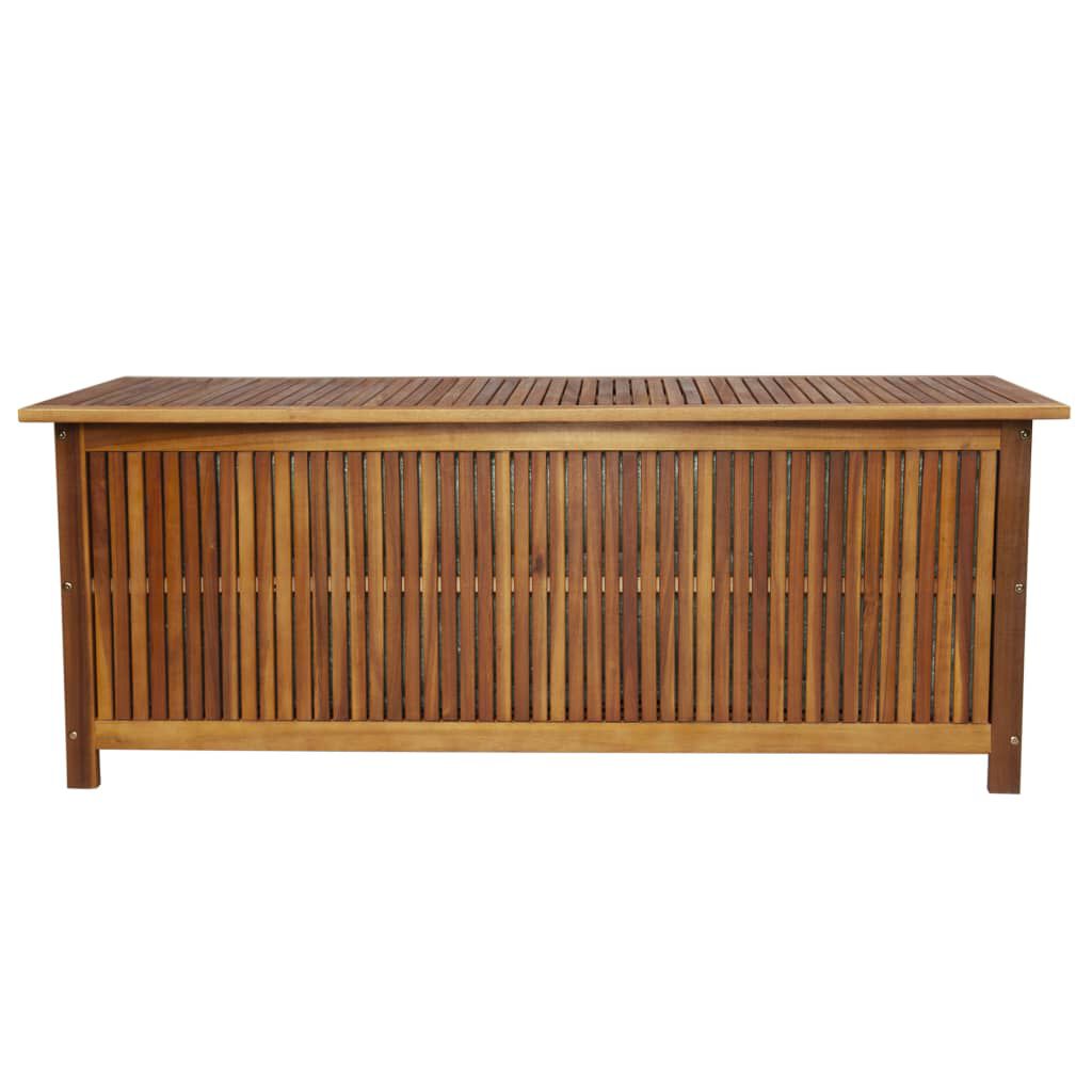 vidaXL Μπαούλο Αποθήκευσης Κήπου 150x50x58 εκ. από Μασίφ Ξύλο Ακακίας