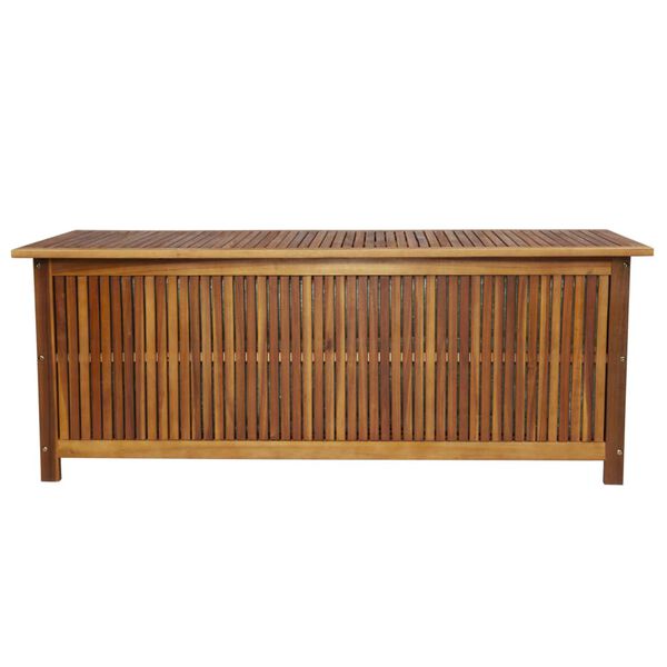 vidaXL Μπαούλο Αποθήκευσης Κήπου 150x50x58 εκ. από Μασίφ Ξύλο Ακακίας