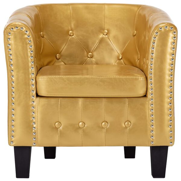 vidaXL &Pi;&omicron;&lambda;&upsilon;&theta;&rho;ό&nu;&alpha; &Mu;&pi;ά&rho;&epsilon;&lambda; &Gamma;&upsilon;&alpha;&lambda;&iota;&sigma;&tau;&epsilon;&rho;ό &Chi;&rho;&upsilon;&sigma;ό &alpha;&pi;ό &Sigma;&upsilon;&nu;&theta;&epsilon;&tau;&iota;&kappa;ό &Delta;έ&rho;&mu;&alpha;