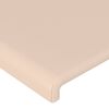 vidaXL Κεφαλάρι Κρεβατιού Καπουτσίνο 90x5x78/88 εκ. Συνθετικό Δέρμα
