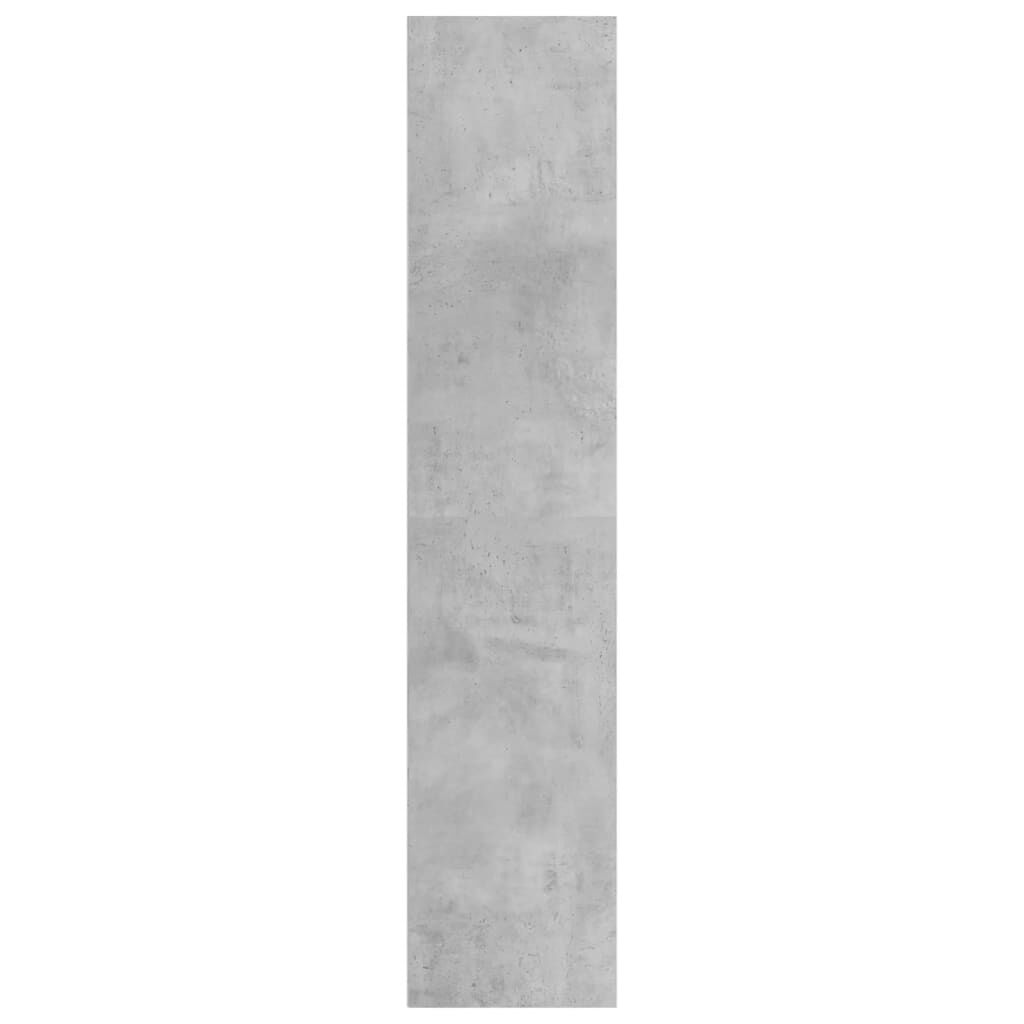vidaXL Βιβλιοθήκη/Έπιπλο TV Γκρι Σκυροδέματος 36x30x143 εκ Επεξ. Ξύλο