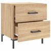 vidaXL Κομοδίνο Sonoma Δρυς 40 x 35 x 47,5 εκ. από Επεξεργασμένο Ξύλο