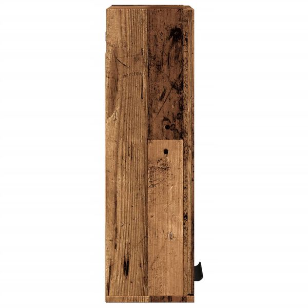 vidaXL Ντουλάπι Μπάνιου Επιτοίχιο Artisan Δρυς 32 x 20 x 67 εκ.