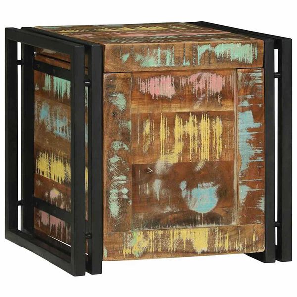 vidaXL Κουτί αποθήκευσης 40 x 40 x 40 cm Μασίφ ξύλο ακακίας
