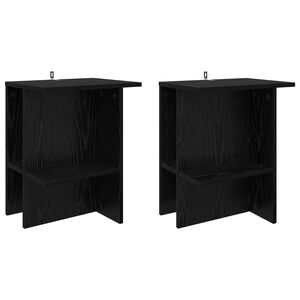 vidaXL &Tau;&rho;&alpha;&pi;&epsilon;&zeta;ά&kappa;&iota; &sigma;&alpha;&lambda;&omicron;&nu;&iota;&omicron;ύ 2 pcs &Mu;&alpha;ύ&rho;&eta; &Delta;&rho;&upsilon;&sigmaf; 40 x 30 x 49 &epsilon;&kappa;.