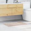 vidaXL Πατάκι μπάνιου Κρεμ 50 x 80 cm Πολυπροπυλένιο