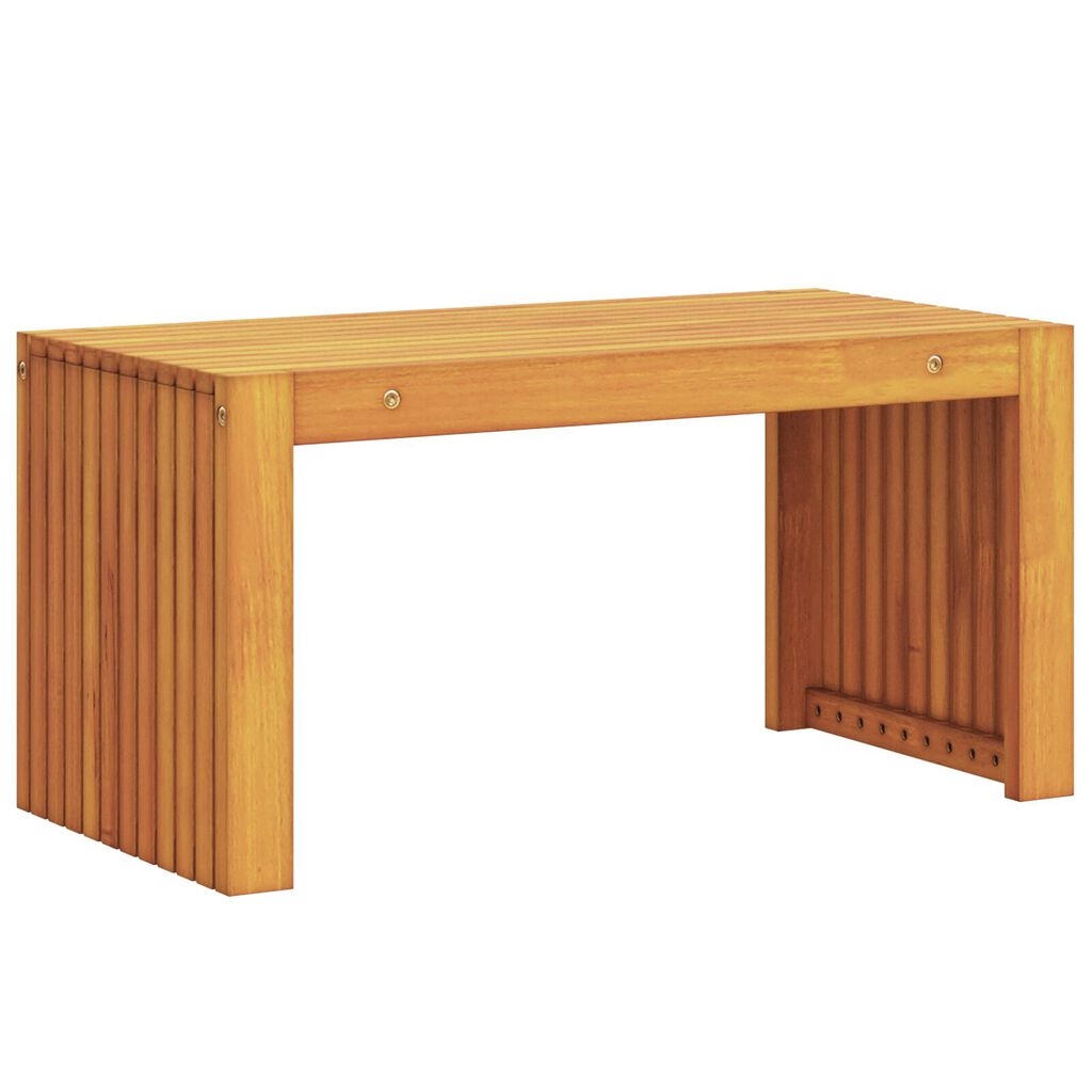 vidaXL Τραπεζάκι Καφέ 70x35x35 εκ. Συμπαγές Ξύλο Ακακίας