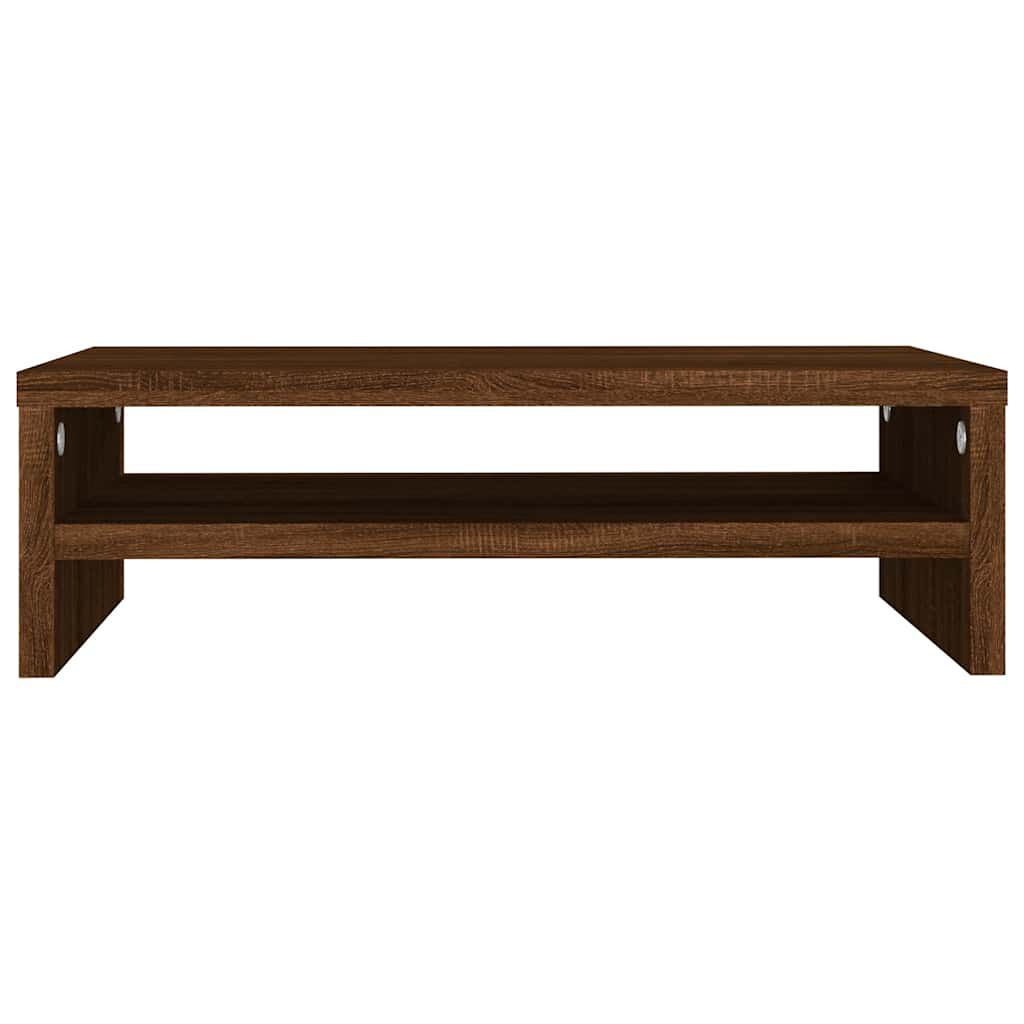 vidaXL Βάση Οθόνης Καφέ Δρυς 42 x 24 x 13 εκ. από Επεξεργασμένο Ξύλο