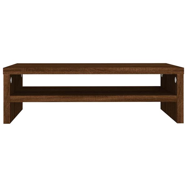 vidaXL Βάση Οθόνης Καφέ Δρυς 42 x 24 x 13 εκ. από Επεξεργασμένο Ξύλο