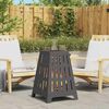 vidaXL Φωτιά Μαύρο 50 x 50 x 70 cm Κρύα έλαση από χάλυβα