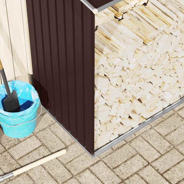 vidaXL &Upsilon;&pi;ό&sigma;&tau;&epsilon;&gamma;&omicron; &Alpha;&pi;&omicron;&theta;ή&kappa;&epsilon;&upsilon;&sigma;&eta;&sigmaf; &Xi;ύ&lambda;&omega;&nu; &Kappa;ή&pi;&omicron;&upsilon; &Kappa;&alpha;&phi;έ 330 x 84 x 152 &epsilon;&kappa;. &Alpha;&tau;&sigma;ά&lambda;&iota;