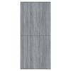 vidaXL Παπουτσοθήκη Γκρι Sonoma 80x39x178 εκ. από Επεξεργασμένο Ξύλο