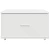 vidaXL Ντουλάπι με Συρτάρια Λευκό 55 x 45 x 33.5 εκ Επεξεργασμένο ξύλο