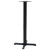 vidaXL &Pi;ό&delta;&iota; &Tau;&rho;&alpha;&pi;&epsilon;&zeta;&iota;&omicron;ύ Bistro &Mu;&alpha;ύ&rho;&omicron; 56 x 56 x 107 &epsilon;&kappa;. &alpha;&pi;ό &Chi;&upsilon;&tau;&omicron;&sigma;ί&delta;&eta;&rho;&omicron;
