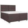 vidaXL &Kappa;&rho;&epsilon;&beta;ά&tau;&iota; box spring &mu;&epsilon; &sigma;&tau;&rho;ώ&mu;&alpha; &Sigma;&kappa;&omicron;ύ&rho;&omicron; &Kappa;&alpha;&phi;έ 200 x 200 cm Ύ&phi;&alpha;&sigma;&mu;&alpha;
