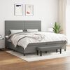 vidaXL &Kappa;&rho;&epsilon;&beta;ά&tau;&iota; Boxspring &mu;&epsilon; &Sigma;&tau;&rho;ώ&mu;&alpha; &Sigma;&kappa;&omicron;ύ&rho;&omicron; &Gamma;&kappa;&rho;&iota; 200x200 &epsilon;&kappa;. &Upsilon;&phi;&alpha;&sigma;&mu;ά&tau;&iota;&nu;&omicron;