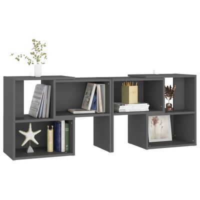 vidaXL Έπιπλο Τηλεόρασης Γκρι 104 x 30 x 52 εκ. από Μοριοσανίδα