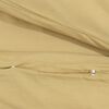 vidaXL Σετ Παπλωματοθήκης Taupe 135x200 εκ. Ελαφρύ Ύφασμα Μικροϊνών