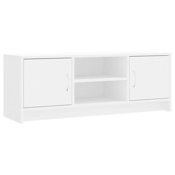 vidaXL Έπιπλο Τηλεόρασης Λευκό 102x30x37,5 εκ. από Επεξεργ. Ξύλο