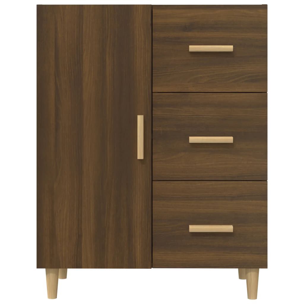vidaXL Ντουλάπι Καφέ Δρυς 69,5 x 34 x 90 εκ. Επεξεργασμένο Ξύλο