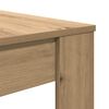 vidaXL Τραπεζαρία Αρτισιανή Δρυς 120x60x76 εκ. από Επεξεργασμένο Ξύλο