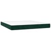 vidaXL &Kappa;&rho;&epsilon;&beta;ά&tau;&iota; Boxspring &mu;&epsilon; &Sigma;&tau;&rho;ώ&mu;&alpha; &Sigma;&kappa;&omicron;ύ&rho;&omicron; &Pi;&rho;ά&sigma;&iota;&nu;&omicron; 180x200&epsilon;&kappa;. &Beta;&epsilon;&lambda;&omicron;ύ&delta;&iota;&nu;&omicron;
