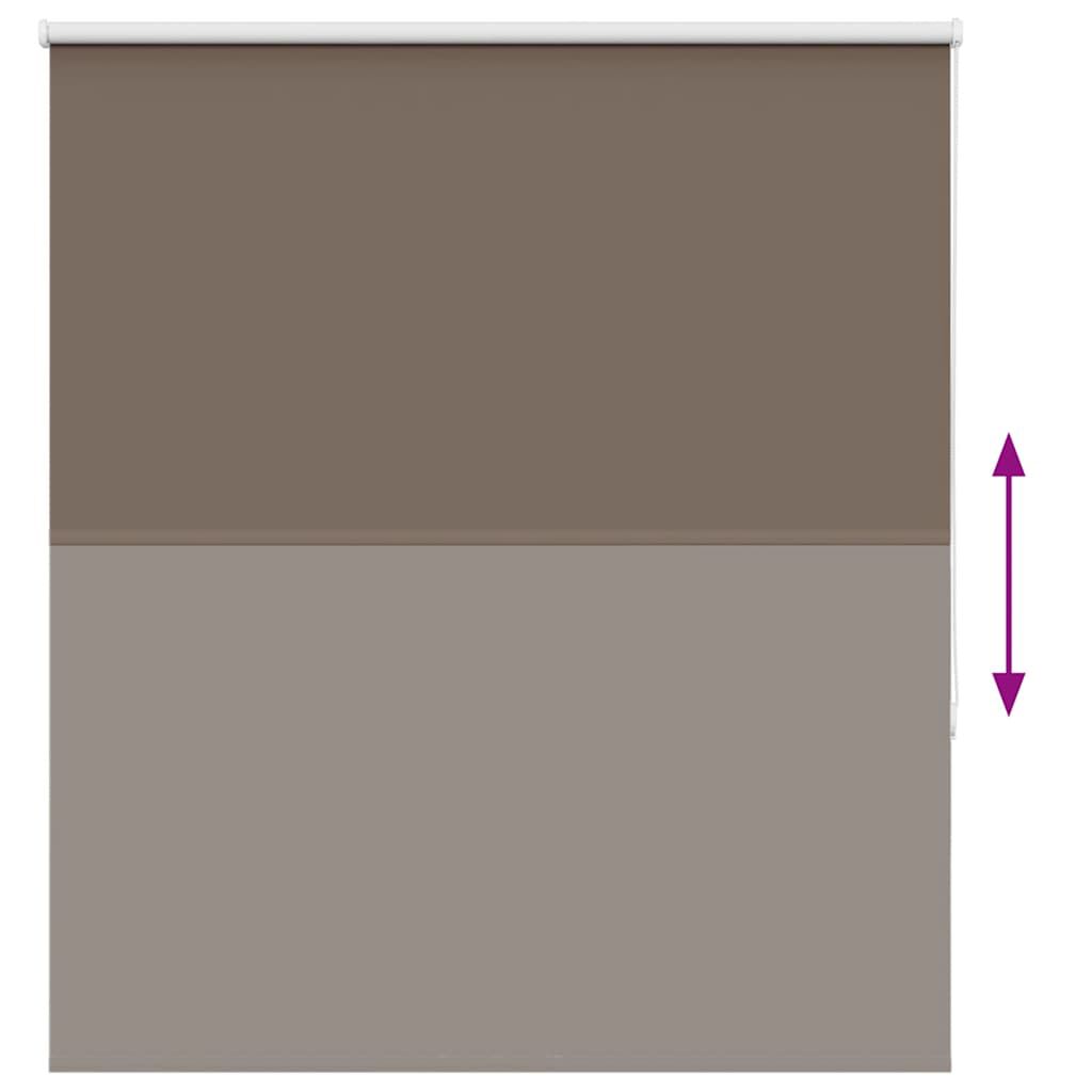 vidaXL Ρολέρ Μπλακάουτ Coffee 120x175 εκ. Πλάτος υφάσματος 116,6 εκ.