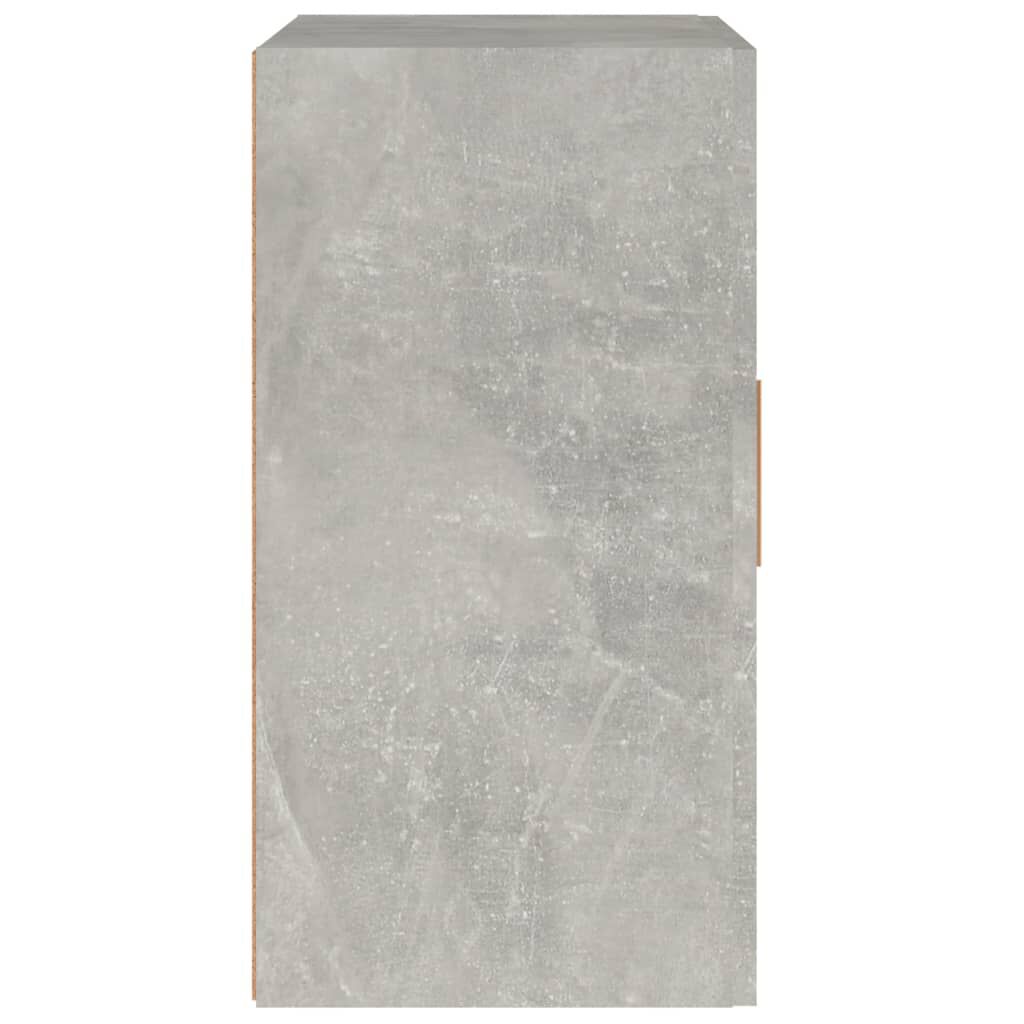 vidaXL Ντουλάπι Τοίχου Γκρι Σκυρ. 60x30x60 εκ. Επεξεργασμένο Ξύλο