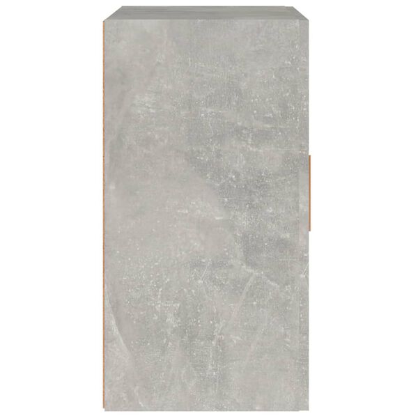 vidaXL Ντουλάπι Τοίχου Γκρι Σκυρ. 60x30x60 εκ. Επεξεργασμένο Ξύλο