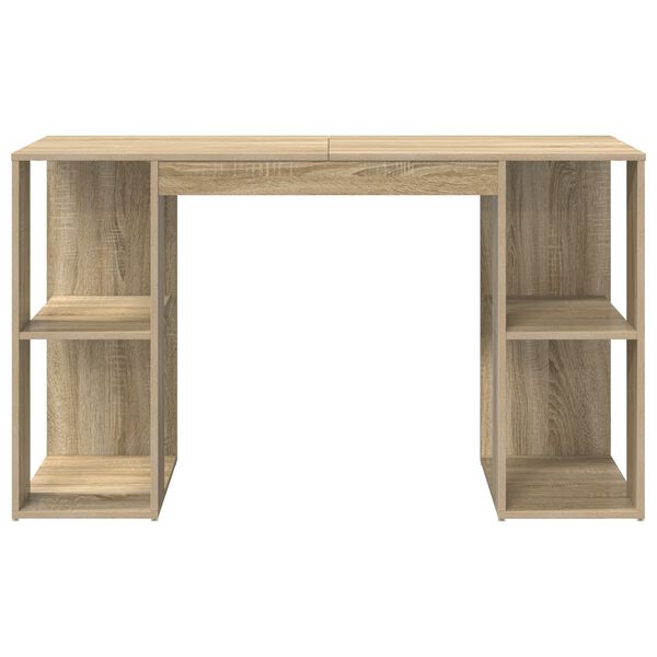 vidaXL Γραφείο Sonoma Oak Sonoma oak Επεξεργασμένο ξύλο
